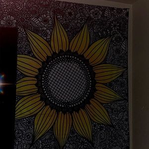 Sunflower tapestry